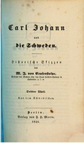 book Carl Johann und die Schweden : Eine historische Skizze