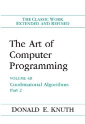 book The Art of Computer Programming: Volume 4B: Combinatorial Algorithms Part 2