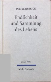 book Endlichkeit und Sammlung des Lebens