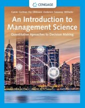 book An Introduction to Management Science Quantitative Approaches to Decision Making