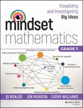 book Mindset Mathematics: Visualizing and Investigating Big Ideas, Grade 7