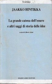 book La grande catena dell'essere e altri saggi storia delle idee