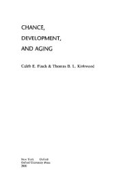 book Chance, Development, and Aging