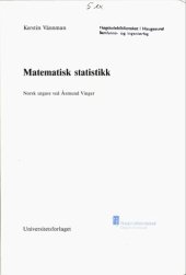 book Matematisk statistikk