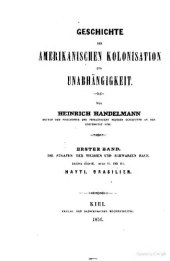 book Geschichte der amerikanischen Kolonisation und Unabhängigkeit