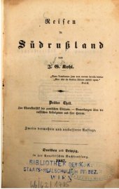 book Zur Charakteristik der pontischen Steppen - Bemerkungen über die russischen Leibeigenen und ihre Herren