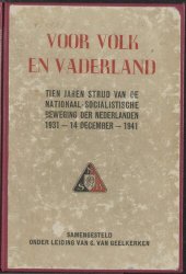 book Voor Volk en Vaderland