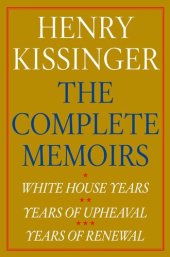 book Henry Kissinger the Complete Memoirs E-book Boxed Set