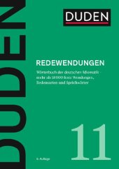 book Duden - Redewendungen: Wörterbuch der deutschen Idiomatik