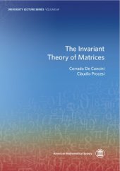 book The Invariant Theory of Matrices