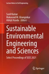 book Sustainable Environmental Engineering and Sciences: Select Proceedings of SEES 2021