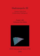 book Hadrianopolis III: Ceramic Finds from Southwestern Paphlagonia