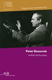 book Peter Beauvais: Vielfalt als Konzept