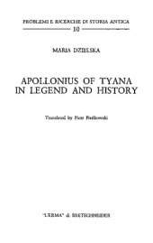 book Apollonius of Tyana in Legend and History