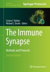 book The Immune Synapse: Methods and Protocols