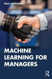 book Machine Learning for Managers