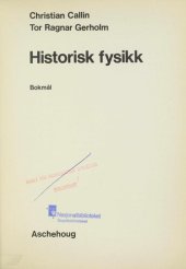 book Historisk fysikk