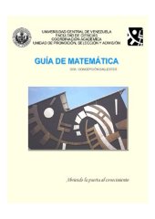 book Guía de Matemática para el examen de admisión de la Facultad de Ciencias de la UCV