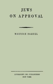 book Jews on Approval