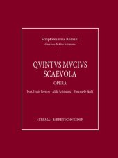 book Quintus Mucius Scaevola: Opera