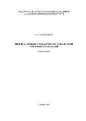 book Международные стандарты при исполнении уголовных наказаний