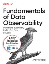 book Fundamentals of Data Observability (5th Early Release)