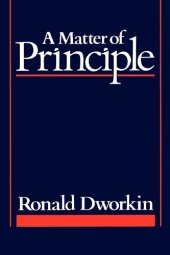 book A Matter of Principle