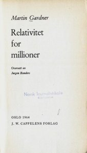 book Relativitet for millioner