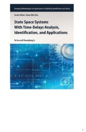 book State Space Systems With Time-Delays Analysis, Identification, and Applications