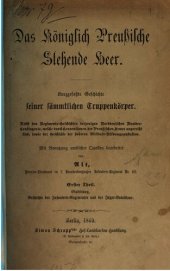 book Das Königlich Preußische Stehende Heer : Kurzgefasste Geschichte seiner sämtlichen Truppenkörper