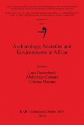 book Archaeology, Societies and Environments in Africa