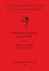 book Pleistocene Palaeoart of the World: Session C80