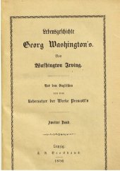 book Lebensgeschichte George Washingtons