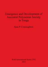 book Emergence and Development of Ancestral Polynesian Society in Tonga