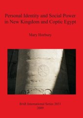 book Personal Identity and Social Power in New Kingdom and Coptic Egypt