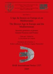 book L'âge du bronze en Europe et en Méditerranée / The Bronze Age in Europe and the Mediterranean