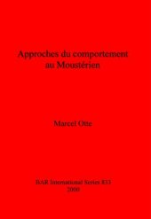 book Approches du comportement au Moustérien