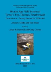 book Bronze Age Field System at Tower's Fen, Thorney, Peterborough: Excavations at 'Thorney Borrow Pit' 2004-2005