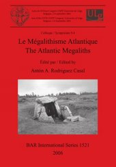 book Le Mégalithisme Atlantique / The Atlantic Megaliths