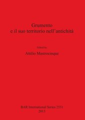 book Grumento e il suo territorio nell'antichità