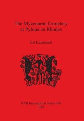 book The Mycenaean Cemetery at Pylona on Rhodes