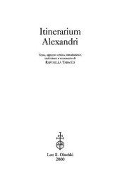 book Itinerarium Alexandri