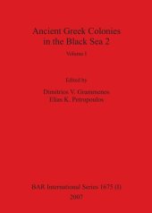 book Ancient Greek Colonies in the Black Sea 2
