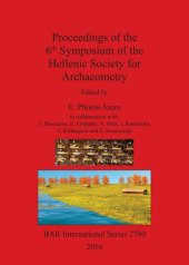 book Proceedings of the 6th Symposium of the Hellenic Society for Archaeometry