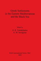 book Greek Settlements in the Eastern Mediterranean and the Black Sea