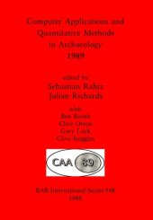 book Computer Applications and Quantitative Methods in Archaeology 1989