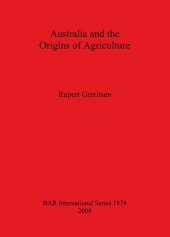 book Australia and the Origins of Agriculture