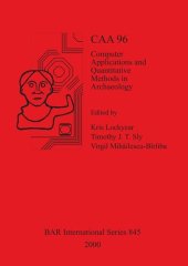 book CAA 96: Computer Applications and Quantitative Methods in Archaeology 1996