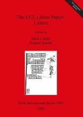 book The UCL Lahun Papyri: Letters