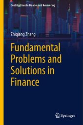 book Fundamental Problems and Solutions in Finance